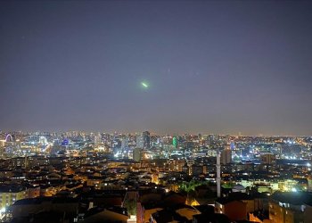 TUA’dan meteor paylaşımı
