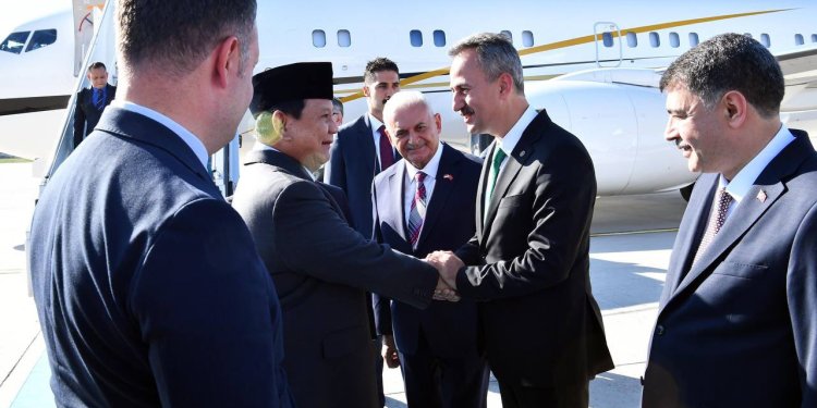 Haluk Görgün Endonezya Cumhurbaşkanı Prabowo Subianto ile görüştü