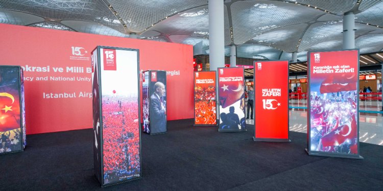 İstanbul Havalimanı’nda 15 Temmuz etkinlikleri