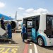 Uçuş ekipleri elektrikli sürücüsüz otobüslerle taşınacak