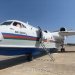 Azerbaycan’ın Be-200’ü yangın söndürmede yardımcı oluyor