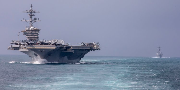 ABD’nin nükleer güçle çalışan uçak gemisi Ortadoğu’da!