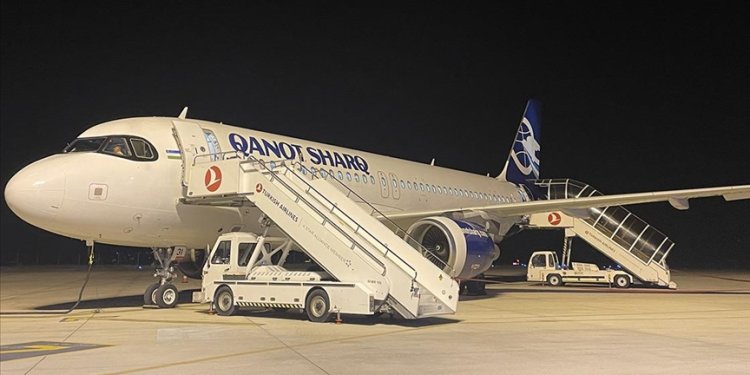 Taşkent yolcuları Amasya’ya indi