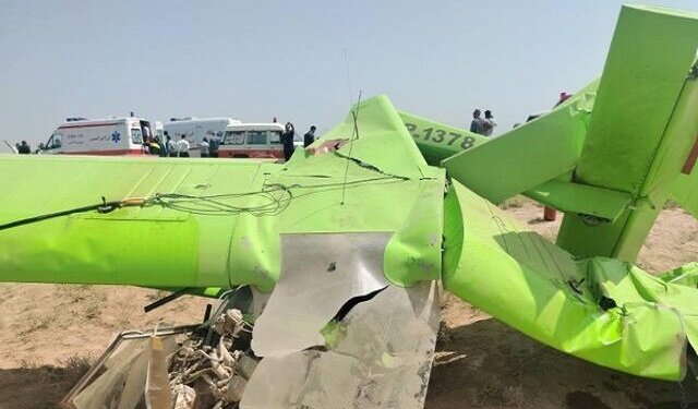 Eğitim uçağı düştü: 1 ölü, bir yaralı