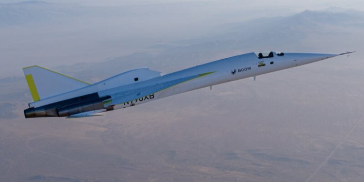 Süpersonik uçak XB-1 ikinci test uçuşunu tamamladı