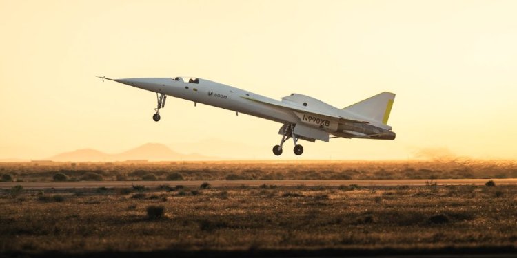 Süpersonik uçak XB-1’den üçüncü uçuş