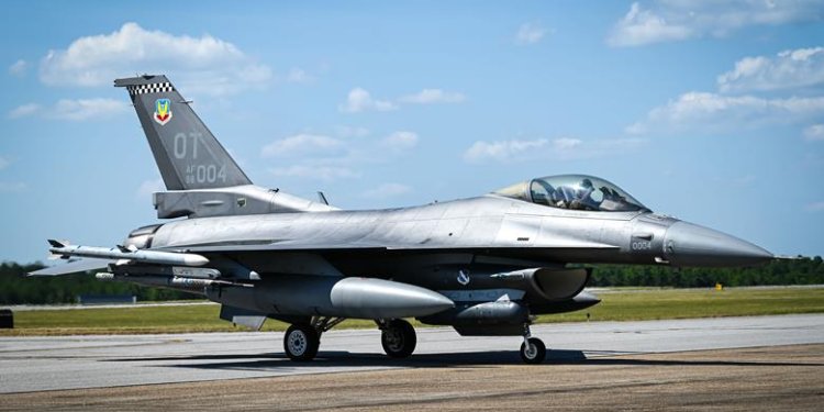USAF’tan viper elektronik harp paketli ilk F-16 uçuşu