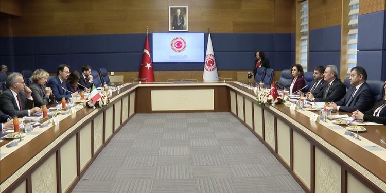 İtalya Senatosu heyeti TBMM’de: Ticaret ve savunma gündemde