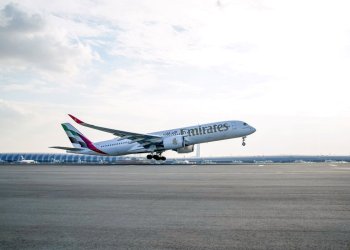 Emirates’in A350’si Hindistan’a ilk kez uçtu