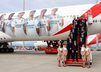 Emirates, 777’sini Real Madrid için özel tasarladı