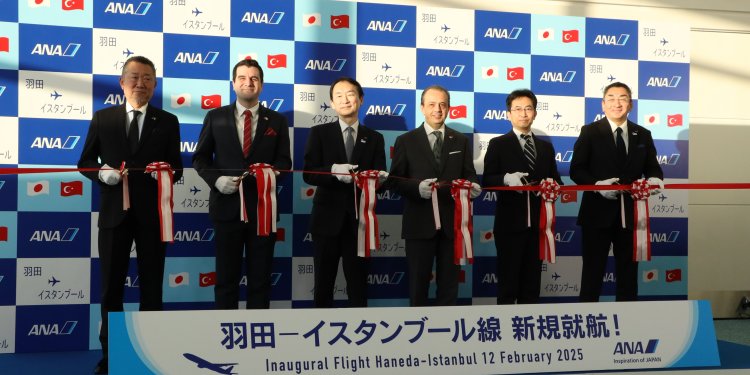 Japon ANA İstanbul uçuşlarına başladı