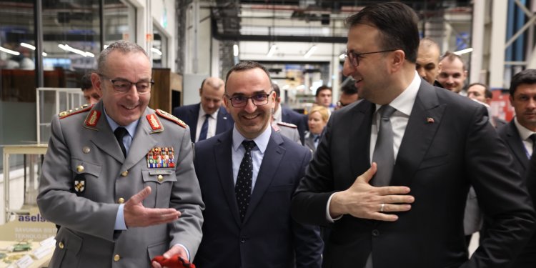 Almanya Genelkurmay Başkanı’ndan ASELSAN’a ziyaret