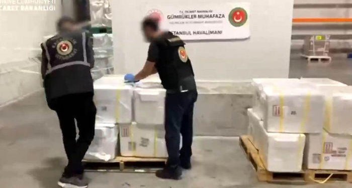 İstanbul Havalimanı’nda 455 kg kokain ele geçirildi!