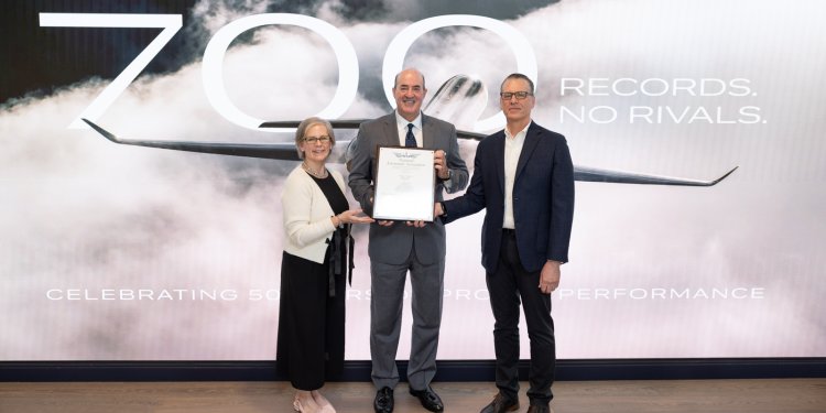 Gulfstream G700’den yeni hız rekoru