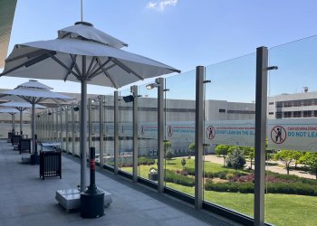 Sabiha Gökçen’de ikinci teras alanı hizmete açıldı