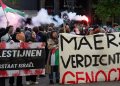 İsrail’de üretilen F-35 parçalarını taşıyan gemi protesto edildi