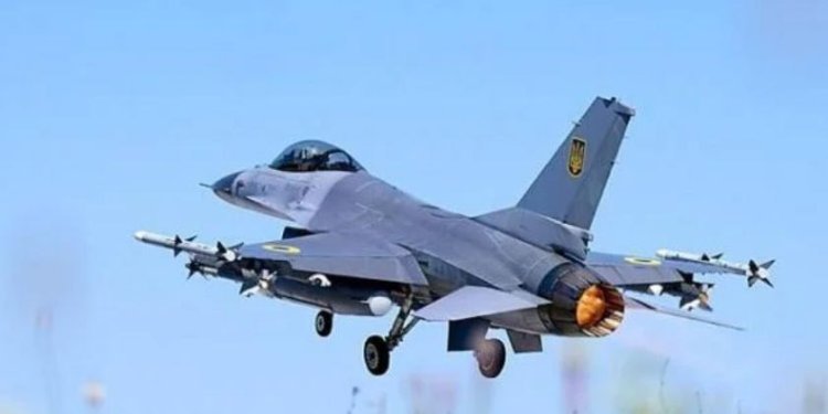 Ukrayna F-16’sı Rus hedeflerini vururken düştü!