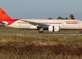 Air India uçağı, teknik arıza nedeniyle geri döndü