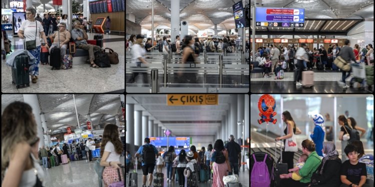 İstanbul havalimanlarından 5 ayda 50 milyona yakın yolcu uçtu