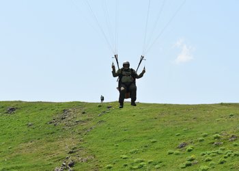 THK, Artvin’de 10 kişiye yamaç paraşütü eğitimi verdi
