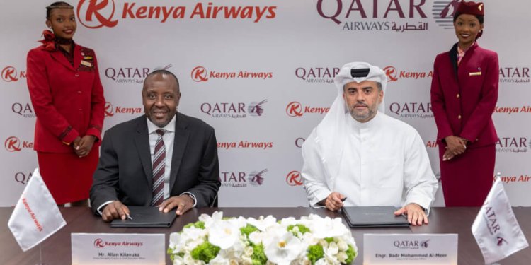 Qatar Airways ve Kenya Airways’ten stratejik ortaklık