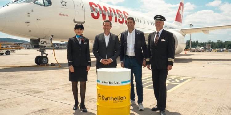 Sivil havacılıkta güneş yakıtı kullanan ilk havayolu oldu