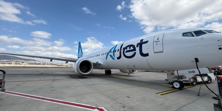 AJet’in 2. yeni uçağı İstanbul’a geldi