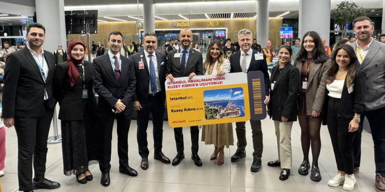 Pegasus, İstanbul Havalimanı’ndan KKTC uçuşlarına başladı