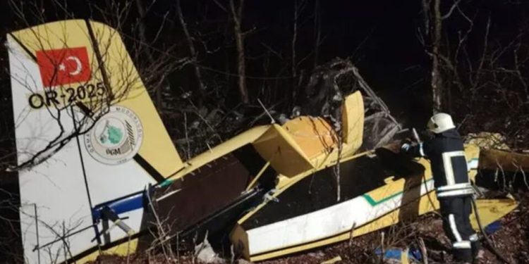 Türkiye’nin yangın söndürme uçağı Hırvatistan’da düştü