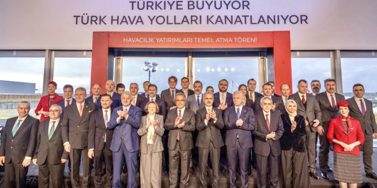 THY’nin 100 milyar TL’lik yatırımının temeli atıldı
