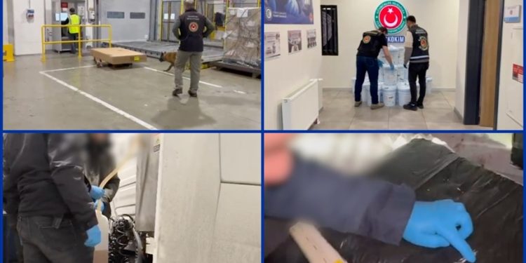 İstanbul Havalimanı ve Gürbulak’ta 506 kilo uyuşturucu yakalandı