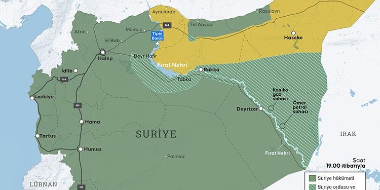 44 saatte Suriye yeniden şekillendi