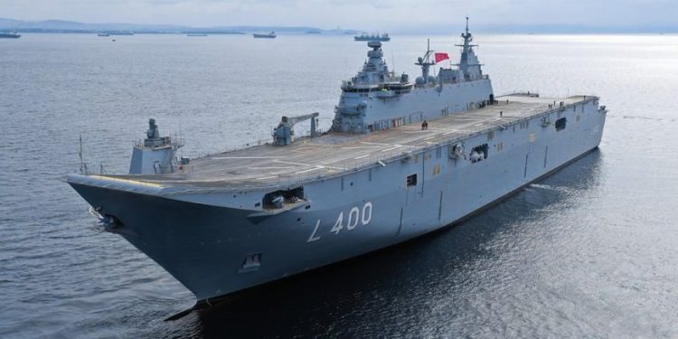 TCG Anadolu NATO yetkisine girdi!